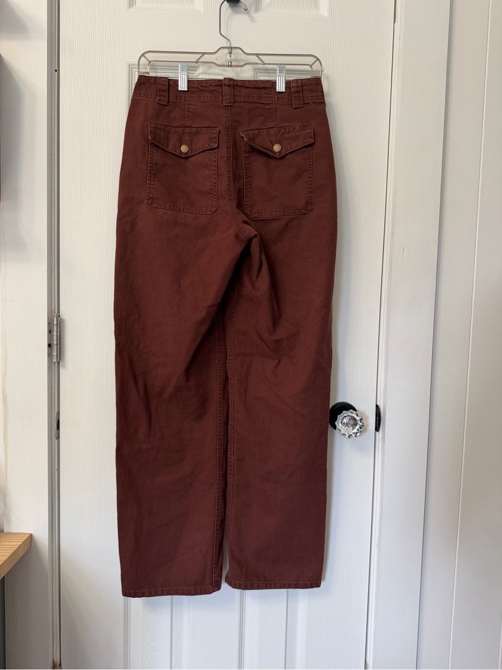Universal Thread Rust Brown High-Rise Straight Leg Jeans - Picture 2 of 3